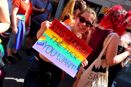 LGBT Demonstration Karlsruhe 90