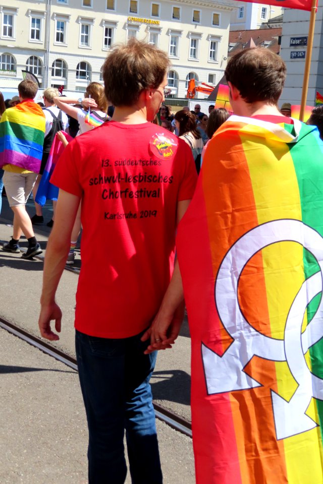 LGBT Demonstration Karlsruhe 70