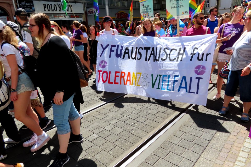 LGBT Demonstration Karlsruhe 73
