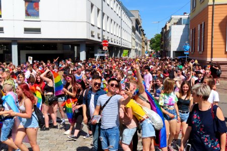 LGBT Demonstration Karlsruhe 107 photo