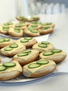 Mat cheese cucumber