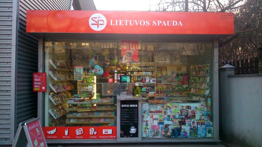 Lietuvos spauda, Kiosk