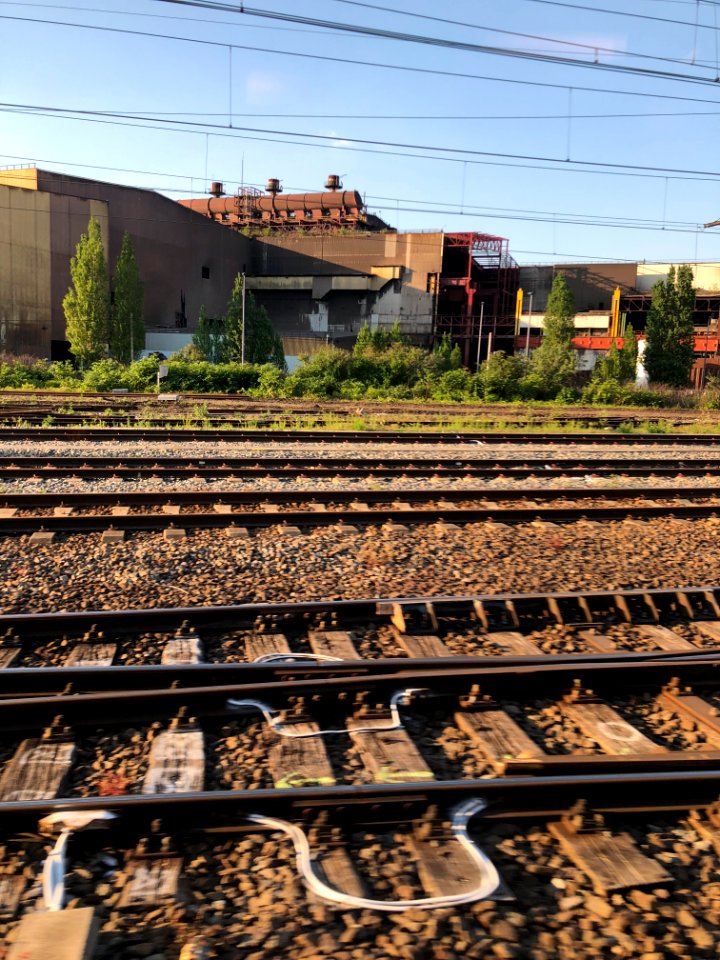 Ligne Charleroi-Sud - Marchienne-au-Pont SNCB - NMBS 8 mai 2018