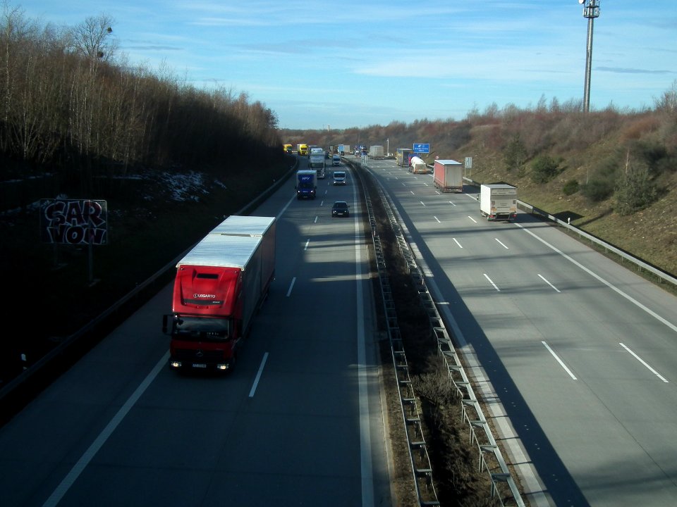 2021-01-21 Dresden-Gompitz Bundesautobahn 17