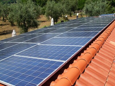 Solar energy renewable energies energy saving photo