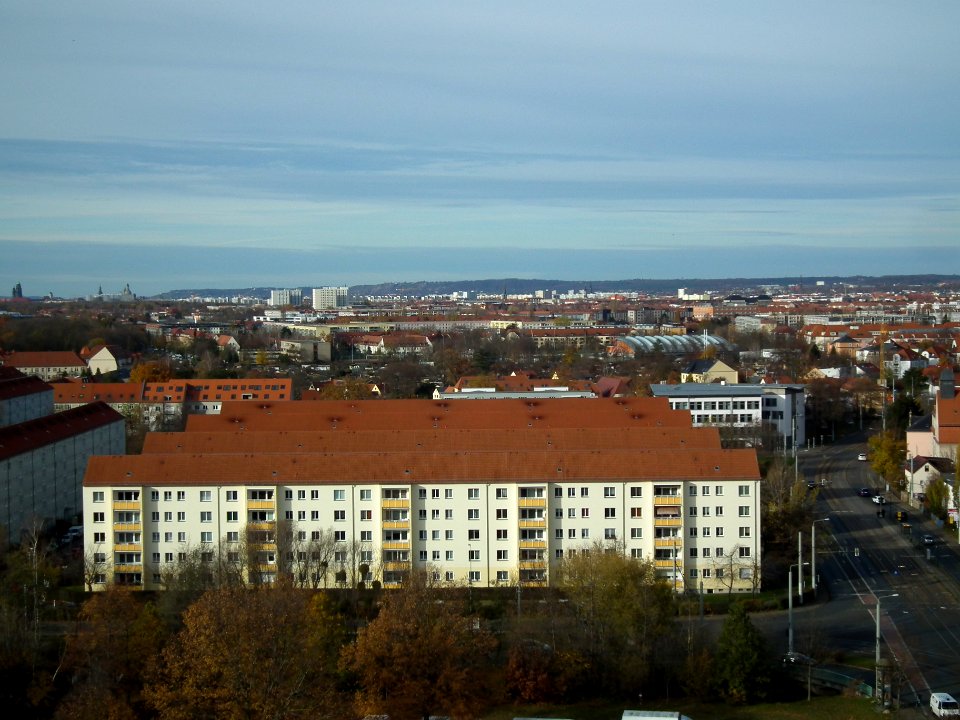 2020-11-21 Blick vom Hochhaus Rottwerndorfer Straße 3, Leuben, Dresden 13