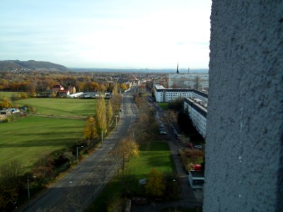 2020-11-21 Blick vom Hochhaus Rottwerndorfer Straße 3, Leuben, Dresden 45