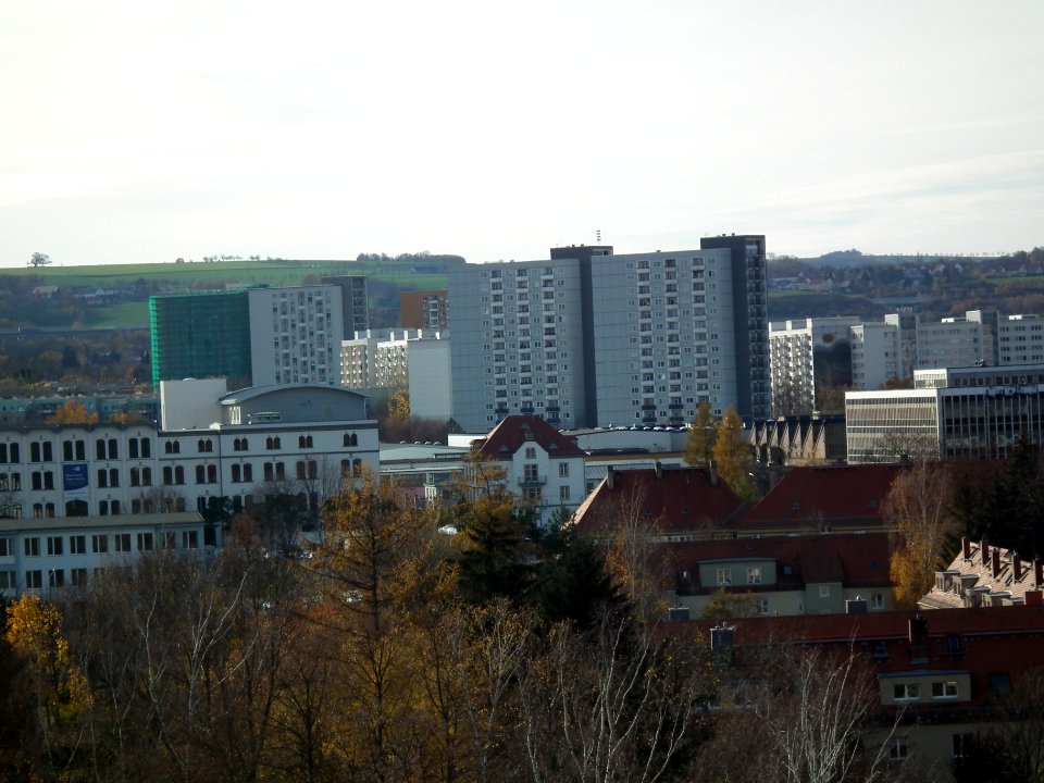 2020-11-21 Blick vom Hochhaus Rottwerndorfer Straße 3, Leuben, Dresden 55