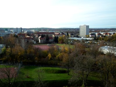2020-11-21 Blick vom Hochhaus Rottwerndorfer Straße 3, Leuben, Dresden 48