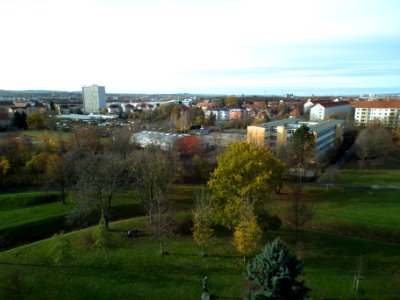 2020-11-21 Blick vom Hochhaus Rottwerndorfer Straße 3, Leuben, Dresden 73