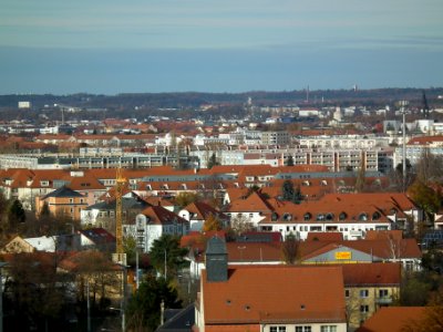 2020-11-21 Blick vom Hochhaus Rottwerndorfer Straße 3, Leuben, Dresden 28