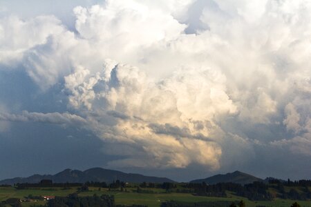 Landscape cloud sky photo