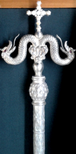 30.04a Crosier with snakes
