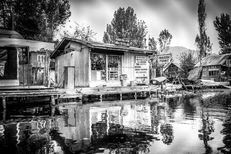 Wallpaper black and white kashmir