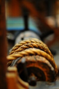 Marine cable string photo
