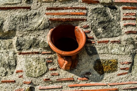 Wall pottery craft