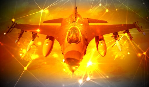 Aircraft fighter jet