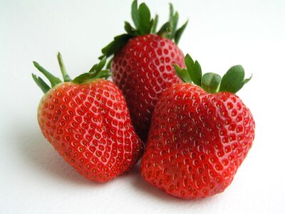 Strawberries food red