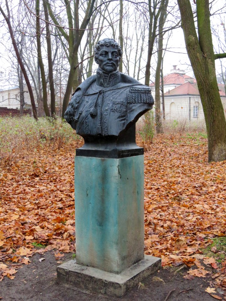 Łazienki Królewskie pomnik Kozietulskiego