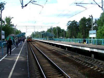 Комарово платформа 2010 год