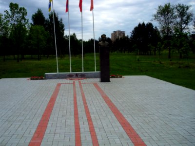 Сестрорецк СПб. Сквер пограничников в 2012 году