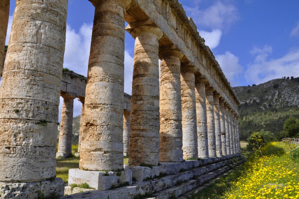 Temple segesta italy