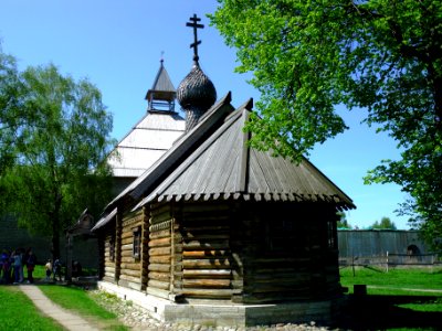 Староладожская крепость. Церковь Дмитрия Солунского. Вид с юга photo