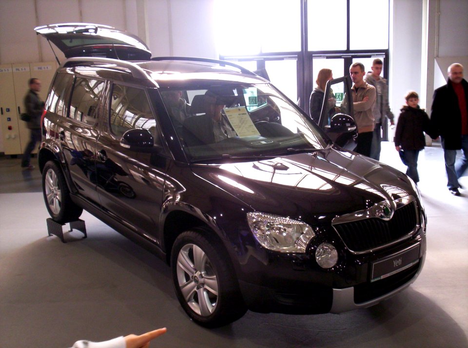 Škoda Yeti front Poznan 2011