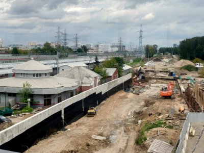 Станция Владыкино - стройка Северо-восточной хорды