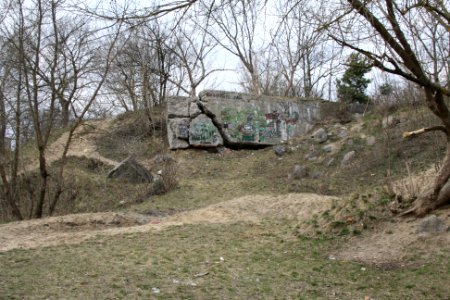 Треснувшая потерна форта IV