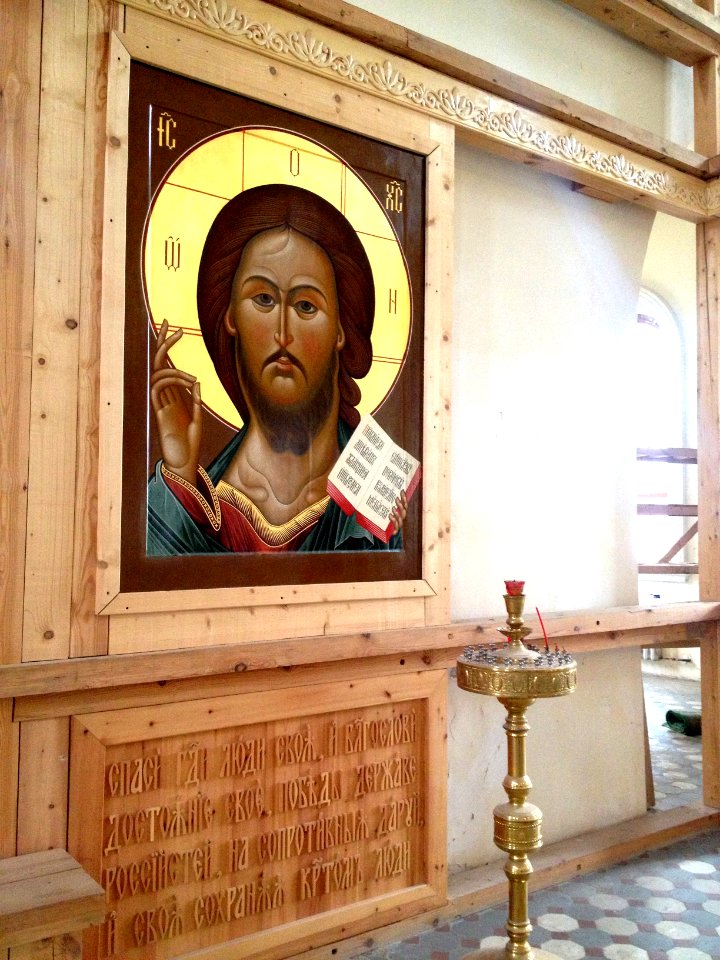 Фрагмент иконостаса Покровского каф. собора КВЕ РПСЦ (г. Казань)