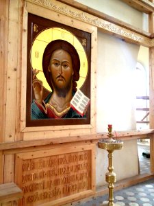 Фрагмент иконостаса Покровского каф. собора КВЕ РПСЦ (г. Казань)