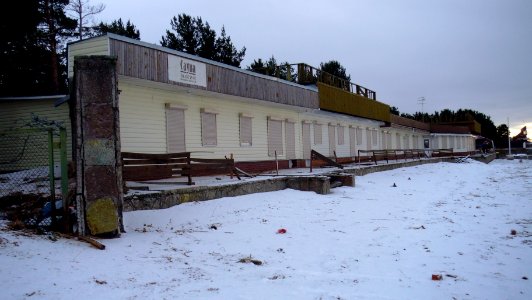 Сестрорецк отель после наводнения 29.12.2011