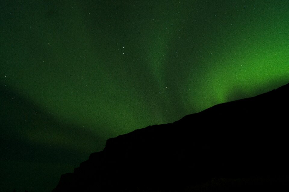 Abstract insubstantial aurora