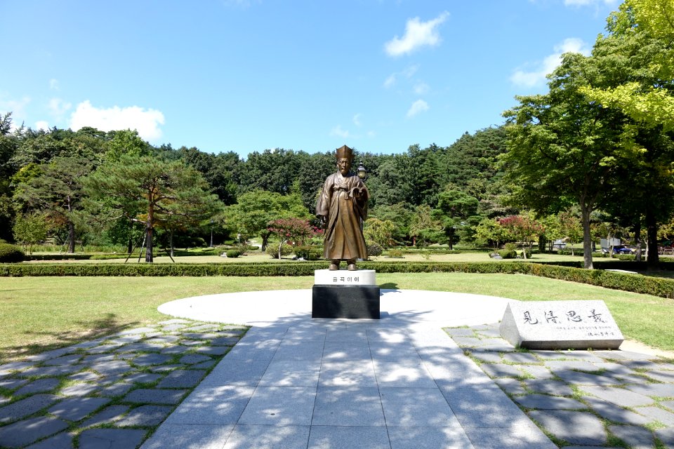 20151003오죽헌 율곡이이 동상DSC03012