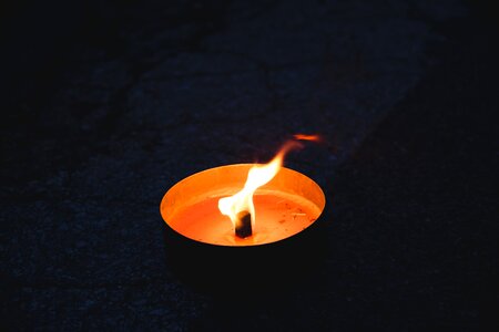 Street fire flame