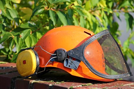 Mow eye protection ear protection