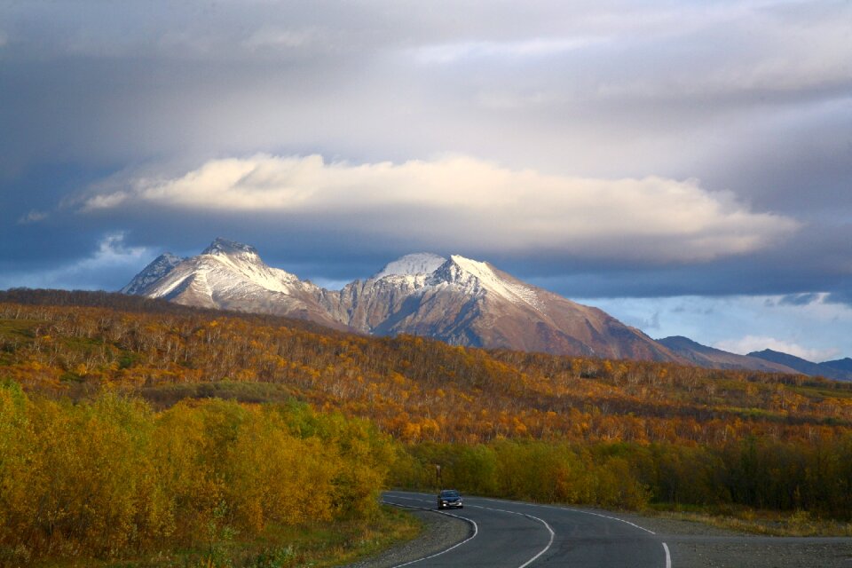 Mountain plateau highlands landscape