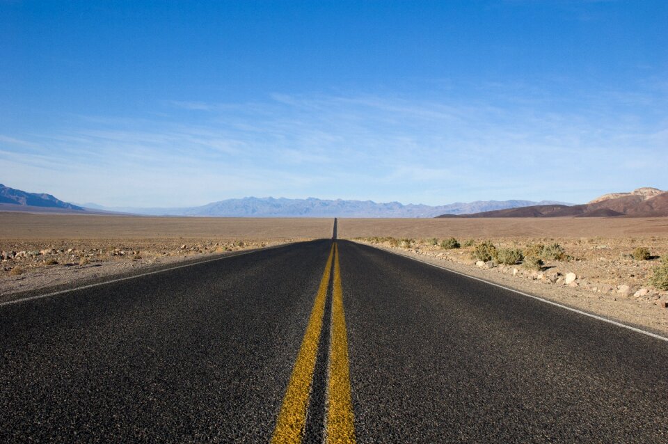 Desert dirt landscape