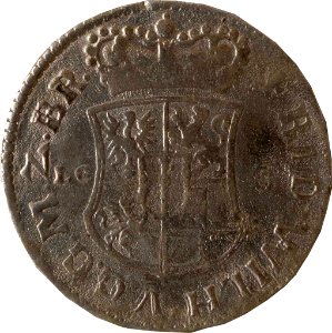 1-12 Taler , Landesdenkmalamt Berlin, Ausgrabung U5, 813 – 2040, Rückseite