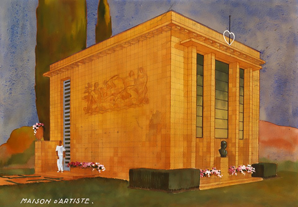 (1371) René Crevel. Maison d'artiste