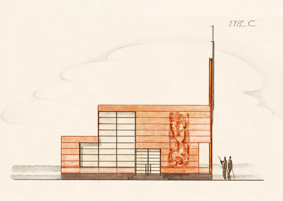 (1374) René Crevel. Maison Idées de France