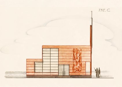 (1374) René Crevel. Maison Idées de France