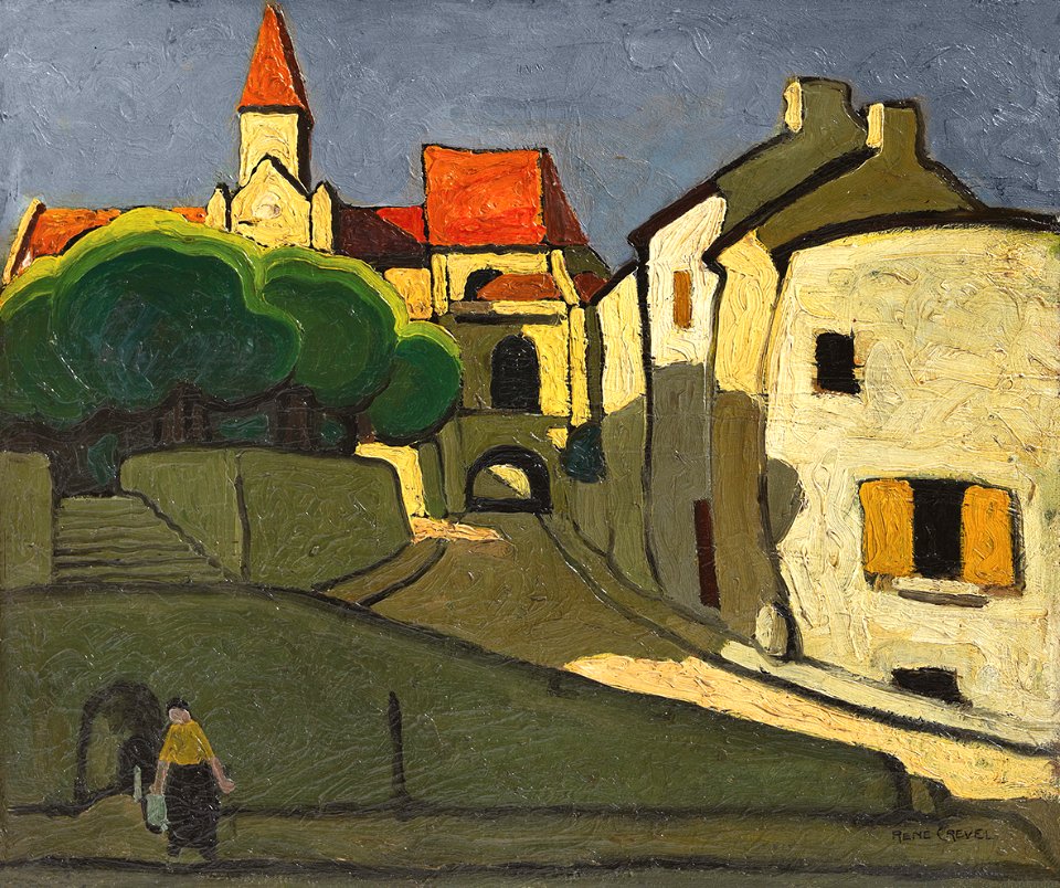(2 F) René Crevel. Triel, l'Église