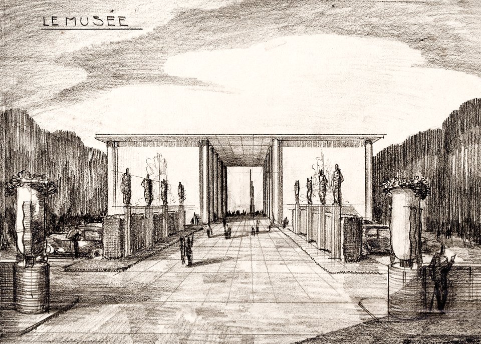 (1538) René Crevel. Aménagement Rive de Saint-Cloud, Musée