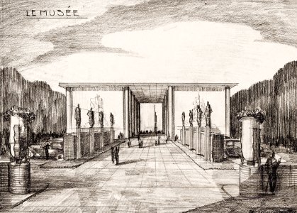 (1538) René Crevel. Aménagement Rive de Saint-Cloud, Musée