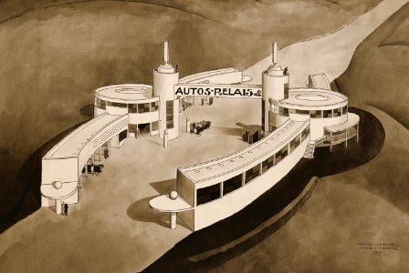 (5 ZA) René Crevel. Projet Autos-Relais