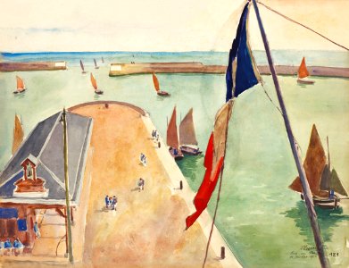 (5 ZM) René Crevel. Port-en-Bessin