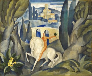 (5 ZI) René Crevel. Le Cavalier à l'oiseau