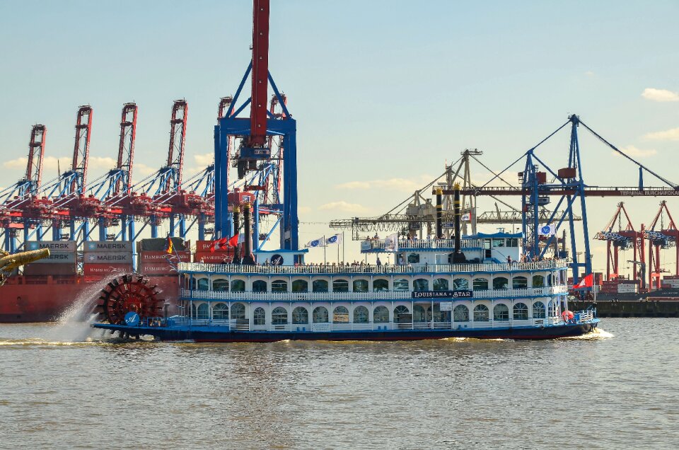 Hanseatic city ship water
